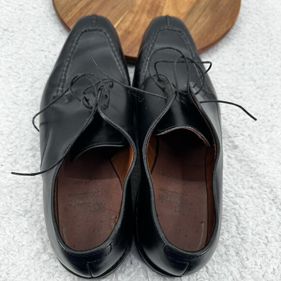Allen Edmonds Parkway Leather Shoe‎ Mens 10 D Black Leather Lace up Split Toe main image 12